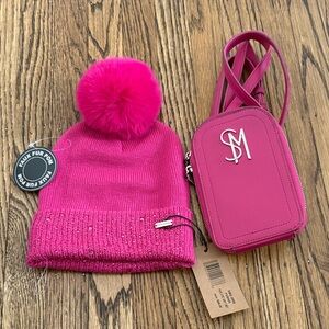 Steve Madden Beanie and Crossbody Set